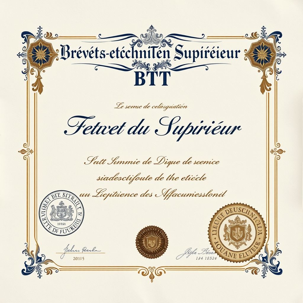 Formation BTS - Brevet de Technicien Supérieur
