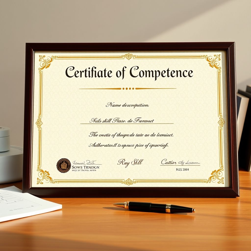 Formation Certificat de Compétence (CC)