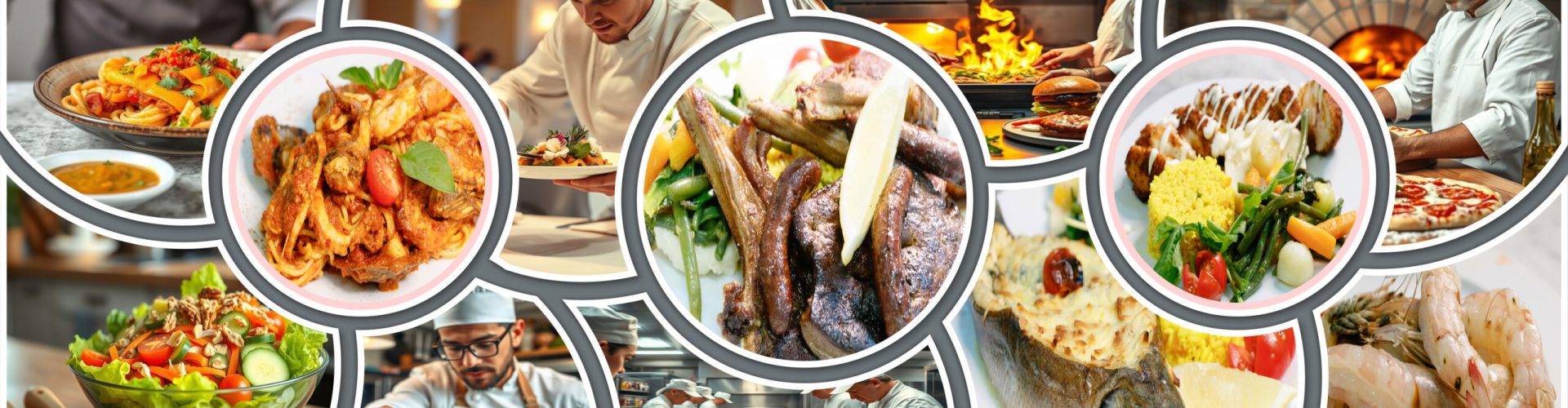 Bienvenue dans le monde de la Cuisine & Restauration Formation en cuisine et restauration – Apprentissage pratique avec chefs, plats traditionnels et internationaux, ateliers culinaires.