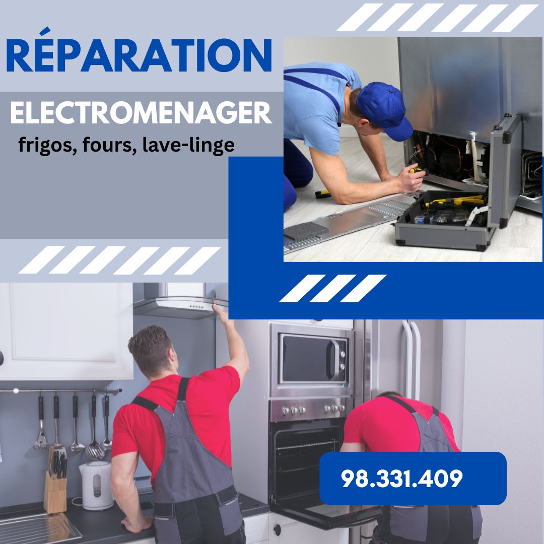 Réparation d’un four ou d’un micro-ondes.