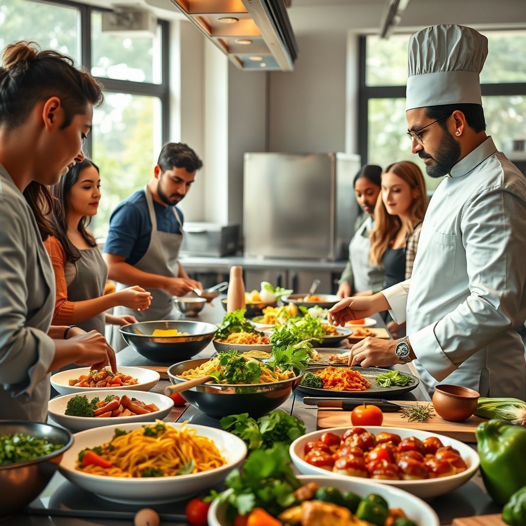 Formation en cuisine internationale