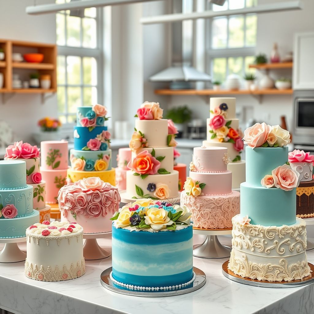 Pack complet en pâtisserie moderne : Gâteaux 3D, Halw événementiel et mini pâtisseries sucrées.
