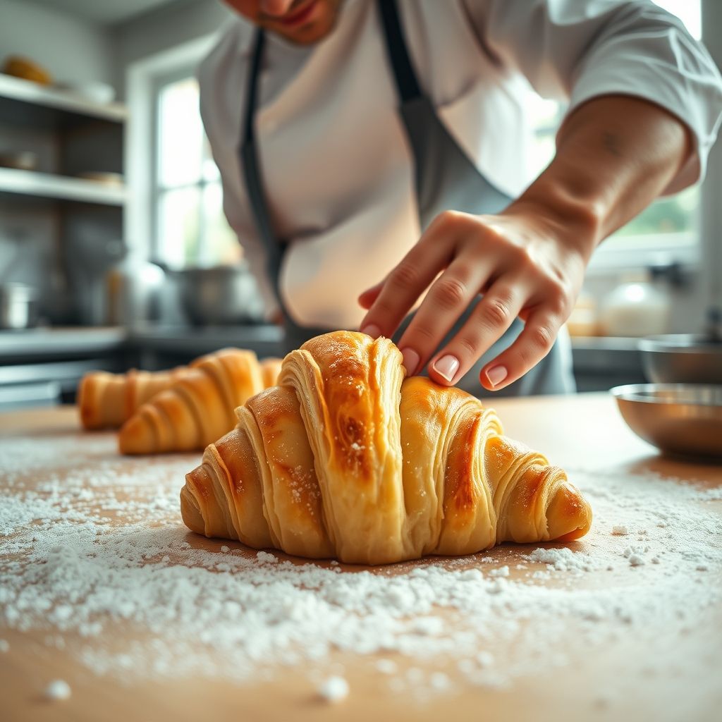 Formation en viennoiserie artisanale (croissant, pain au chocolat...).